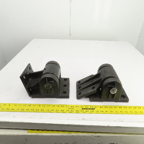 Super Heavy Duty Bolt-On Door Gate Hinge 180° Degree Swing 7" x 8-1/2" Set Of 2