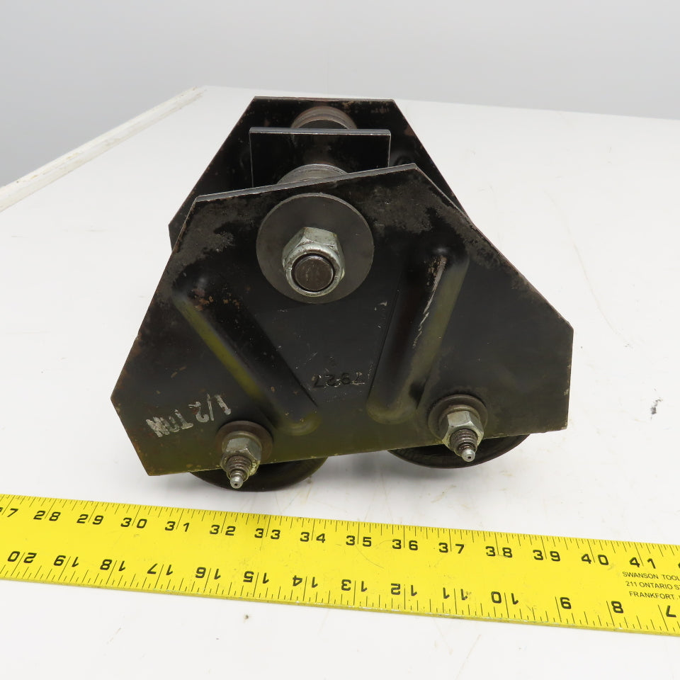 Dayton 2Z615A 1/2 Ton Push Chain Hoist Trolley 1000Lbs.