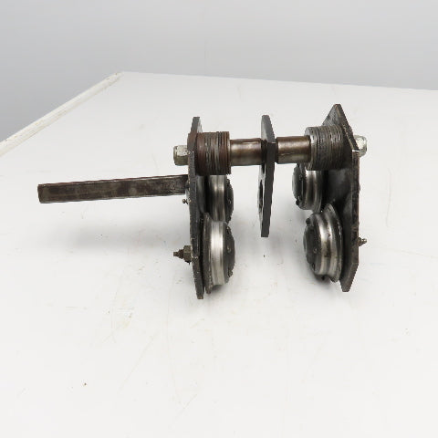 Dayton 2Z615A 1/2 Ton Push Chain Hoist Trolley 1000Lbs.