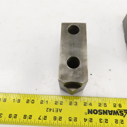 Daco 12MSHOP 4-3/4" L x 1-3/4" W x 2-1/4" H Lathe Chuck Jaw Set Of 3