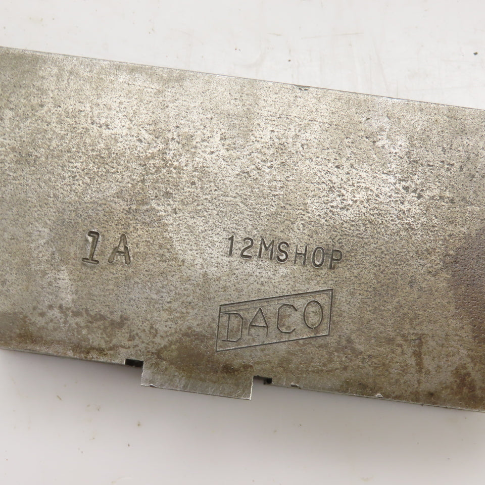 Daco 12MSHOP 4-3/4" L x 1-3/4" W x 2-1/4" H Lathe Chuck Jaw Set Of 3