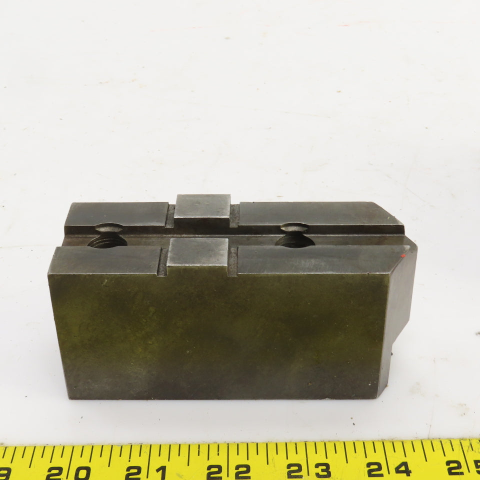 Daco 12MSHOP 4-3/4" L x 1-3/4" W x 2-1/4" H Lathe Chuck Jaw Set Of 3