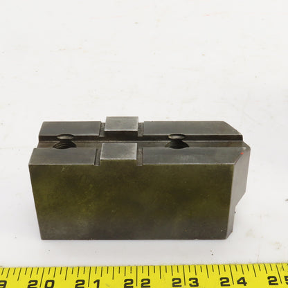 Daco 12MSHOP 4-3/4" L x 1-3/4" W x 2-1/4" H Lathe Chuck Jaw Set Of 3