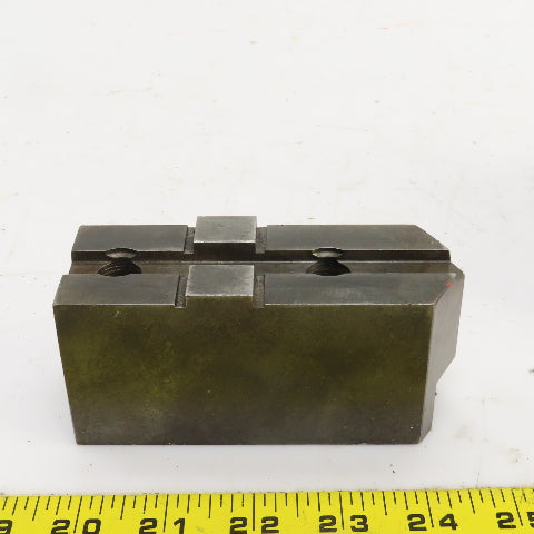 Daco 12MSHOP 4-3/4" L x 1-3/4" W x 2-1/4" H Lathe Chuck Jaw Set Of 3