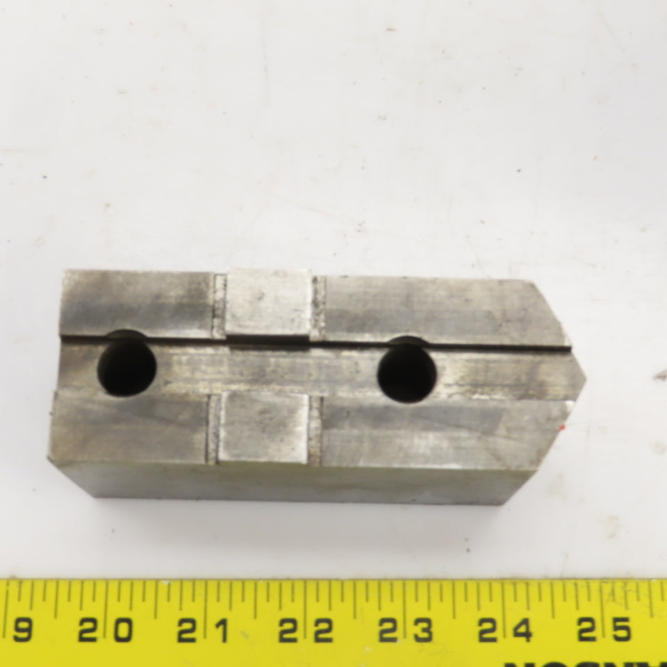 Daco 12MSHOP 4-3/4" L x 1-3/4" W x 2-1/4" H Lathe Chuck Jaw Set Of 3