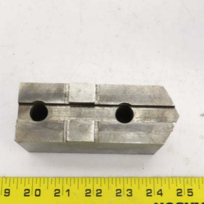 Daco 12MSHOP 4-3/4" L x 1-3/4" W x 2-1/4" H Lathe Chuck Jaw Set Of 3