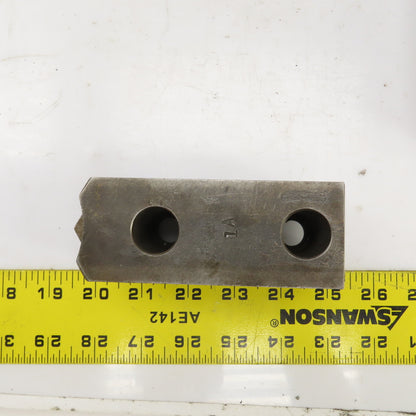 Daco 12MSHOP 4-3/4" L x 1-3/4" W x 2-1/4" H Lathe Chuck Jaw Set Of 3