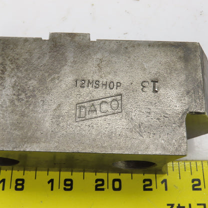 Daco 12MSHOP 4-3/4" L x 1-3/4" W x 2-1/4" H Lathe Chuck Jaw Set Of 3