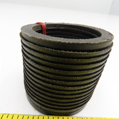 1-3/4" ID x 2-3/8" VEE V Top Packing Set 15 Rings 2" Stack