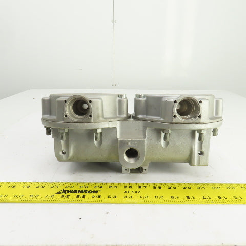 SKF Brakemaster HC Dual Turbo-2000 Air Dryer Screw-In Head Assembly 3/4" NPT