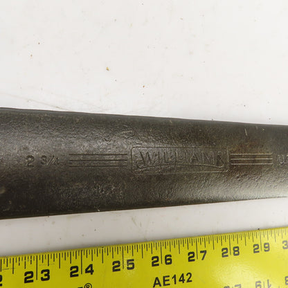 Williams 806 2-3/4" Single Head Box End Wrench 6 Point Heavy Duty Made In USA