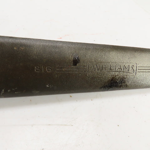 Williams 806 2-3/4" Single Head Box End Wrench 6 Point Heavy Duty Made In USA