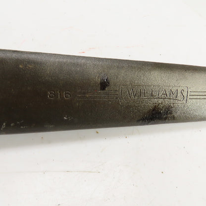 Williams 806 2-3/4" Single Head Box End Wrench 6 Point Heavy Duty Made In USA