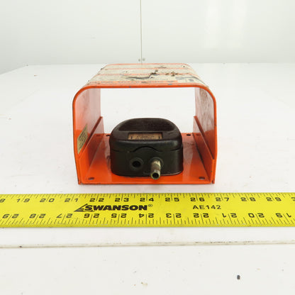 Clipper 3C-30A2-S Air Valve Foot Switch Spring Return 30CFM 100PSI W/Cover Guard