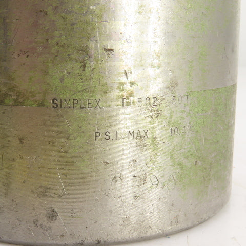Simplex RL502 50 Ton Single-Acting Hydraulic Cylinder 2.38" Stroke 3.5" Bore