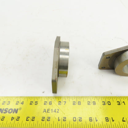 Fixed Flange Sleeve 1-3/4" Inside Diameter For Round Shafts Lot Of 2