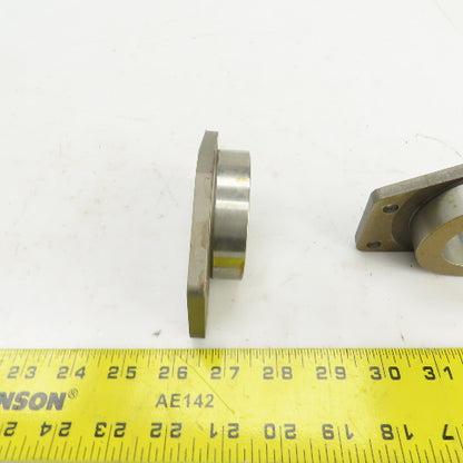 Fixed Flange Sleeve 1-3/4" Inside Diameter For Round Shafts Lot Of 2