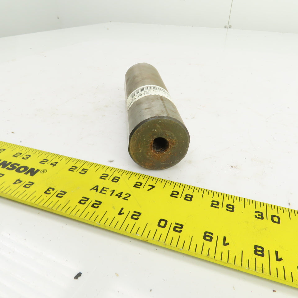 6" OAL x 1-3/4" OD Friction Disc Pin W/2 Flat Spots C45 Material