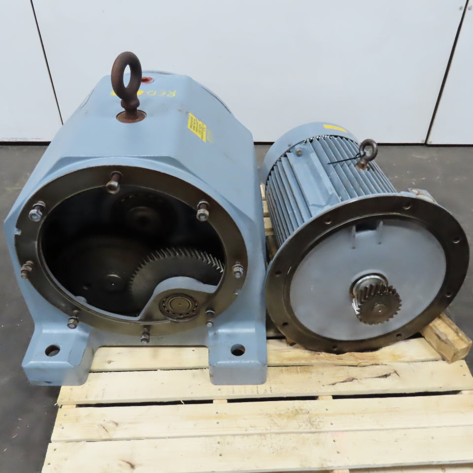 Sew R163DV225S4 49Hp 33 RPM Output 330/575V 3Ph AC Gear Motor Separated
