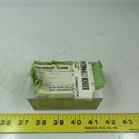 Cincinnqti Lamb 296681 Hydraulic Valve Body