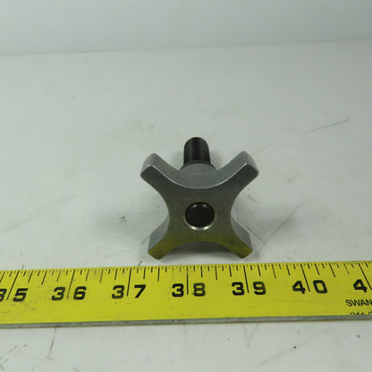 5/8-11 x 1-7/8" Screw Clamp Knob Brass Tip