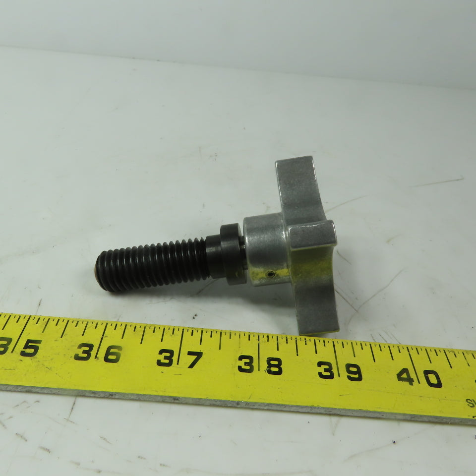 5/8-11 x 1-7/8" Screw Clamp Knob Brass Tip