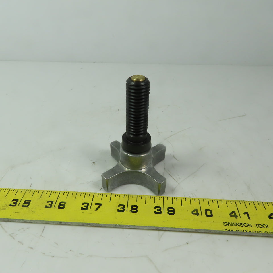 5/8-11 x 1-7/8" Screw Clamp Knob Brass Tip