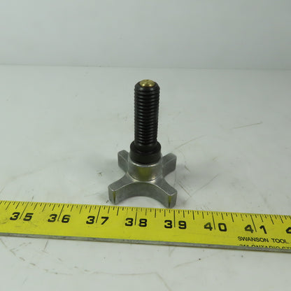 5/8-11 x 1-7/8" Screw Clamp Knob Brass Tip