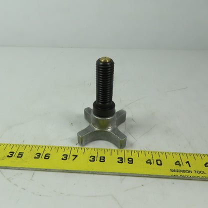 5/8-11 x 1-7/8" Screw Clamp Knob Brass Tip