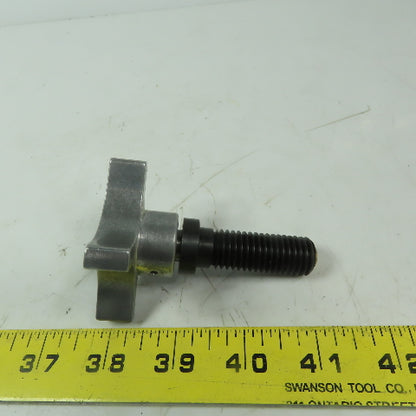 5/8-11 x 1-7/8" Screw Clamp Knob Brass Tip