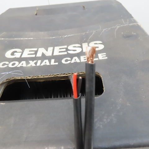 Honeywell 65' Genesis Coaxial Cable 20/1 RG59 18/2 Zip Coax 5C Black