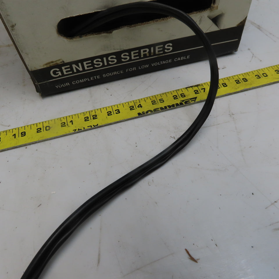 Honeywell 65' Genesis Coaxial Cable 20/1 RG59 18/2 Zip Coax 5C Black