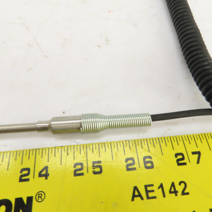 Type 6L-J Thermocouple Probe 6" L x 3/16" Diameter W/Coiled Lead