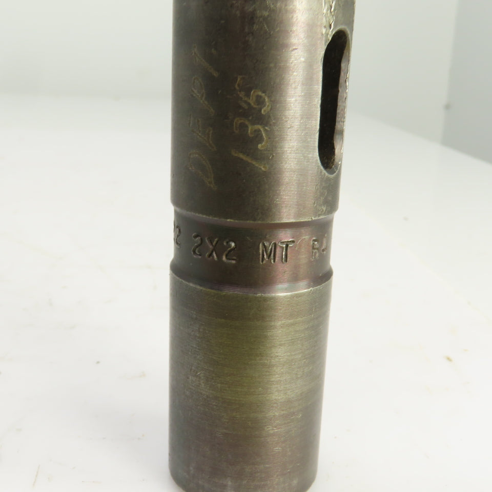 Collis Morse Taper MT2 Inside To MT2 Outside Shank Sleeve Adapter 2X2 B4