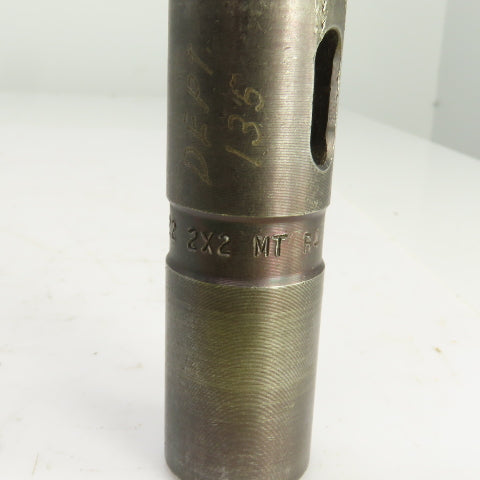 Collis Morse Taper MT2 Inside To MT2 Outside Shank Sleeve Adapter 2X2 B4