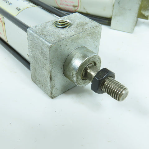 PHD Double Acting Pneumatic Cylinder 1" Bore 2-1/4" Stroke 5/16" Rod Lot of 2