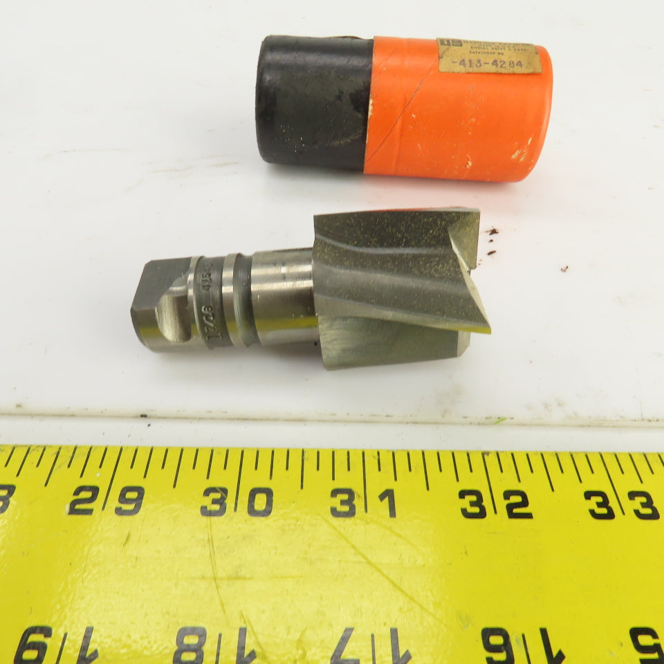 Eclipse 413-4284 1-7/16" Radial Pin Drive Counterbore 4 Flute Coolant Thru