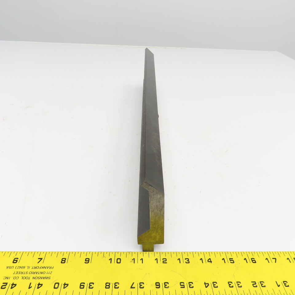 4-3/8" V Forming Press Brake Gooseneck Punch 19-1/2" Long 1/2"