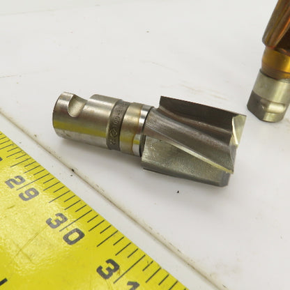 Metcut 100-2125 1-1/4" Radial Pin Drive Counterbore 4 Flute Coolant Thru Lot/8