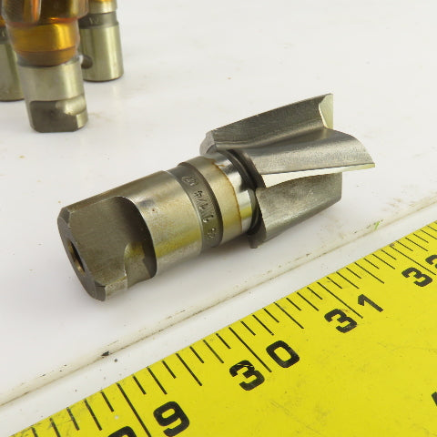 Metcut 100-2125 1-1/4" Radial Pin Drive Counterbore 4 Flute Coolant Thru Lot/8