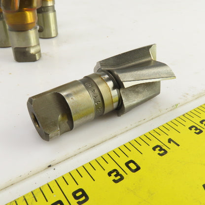 Metcut 100-2125 1-1/4" Radial Pin Drive Counterbore 4 Flute Coolant Thru Lot/8