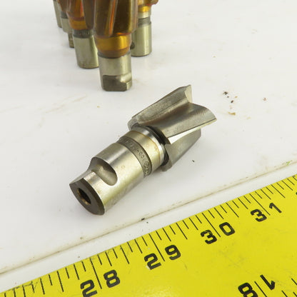 Metcut 100-2125 1-1/4" Radial Pin Drive Counterbore 4 Flute Coolant Thru Lot/8