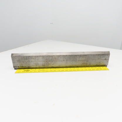 90° V Forming Press Brake Punch 1-1/8" x 3-3/16" T 1/2" Tang 25-1/8" OAL