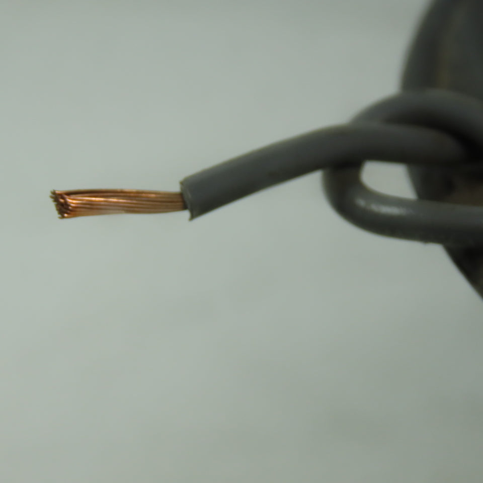Gray Stranded TEW 16 AWG Copper Wire 500'