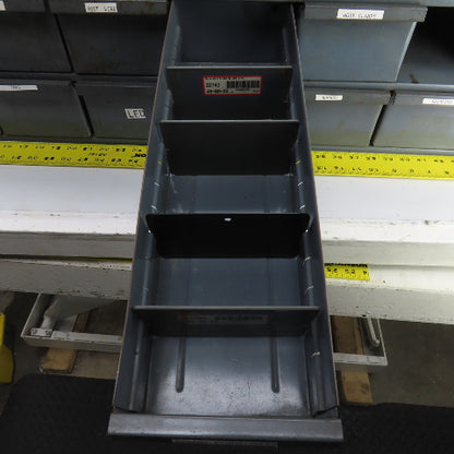 18-Slot Small Parts Nuts & Bolts Hardware Organizer Steel Cabinet 16-Drawers