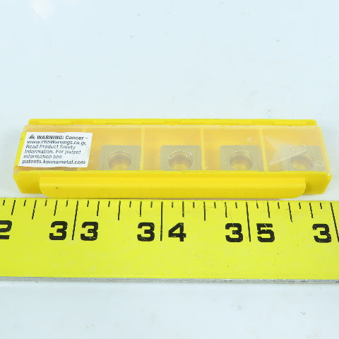 Kennametal SCMT120412LF Indexable Carbide Insert SCMT433LF KC850 Grade Lot of 6