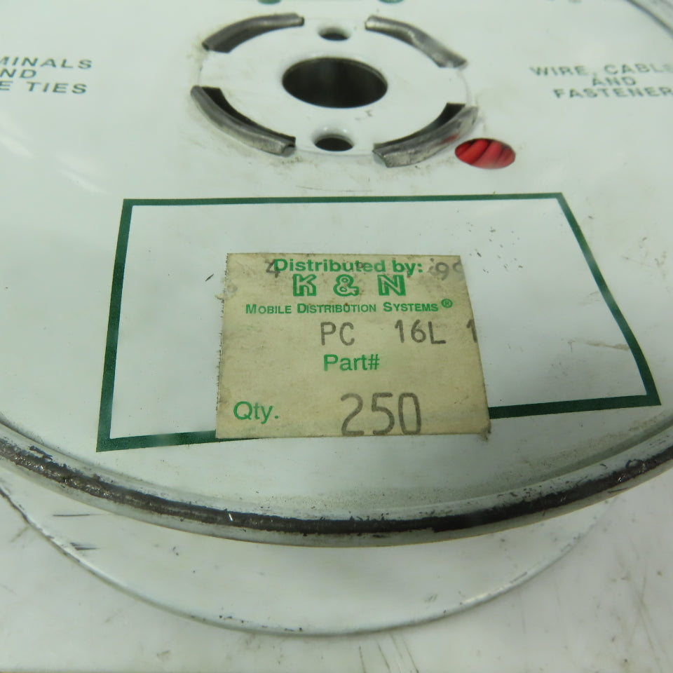 Red Stranded 16 AWG Copper Wire 250'