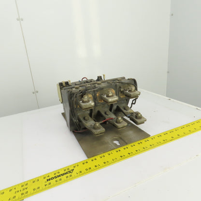 Allen Bradley Size 5 Contactor Starter 600V 200HP 3PH 3-Pole 240V Coil