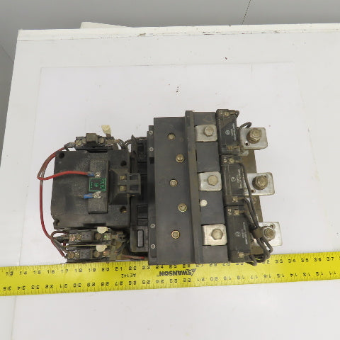 Allen Bradley Size 5 Contactor Starter 600V 200HP 3PH 3-Pole 240V Coil