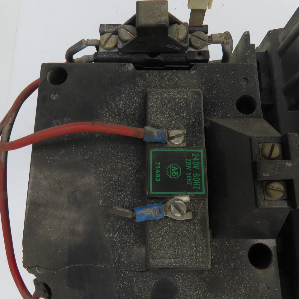 Allen Bradley Size 5 Contactor Starter 600V 200HP 3PH 3-Pole 240V Coil